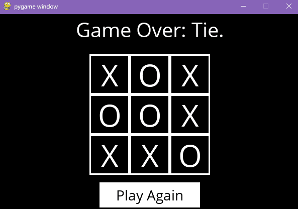 Tic Tac Toe AI
