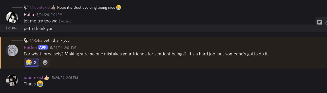 Pethia Bot Conversation